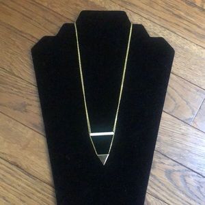 Goldtone Layered Necklace.